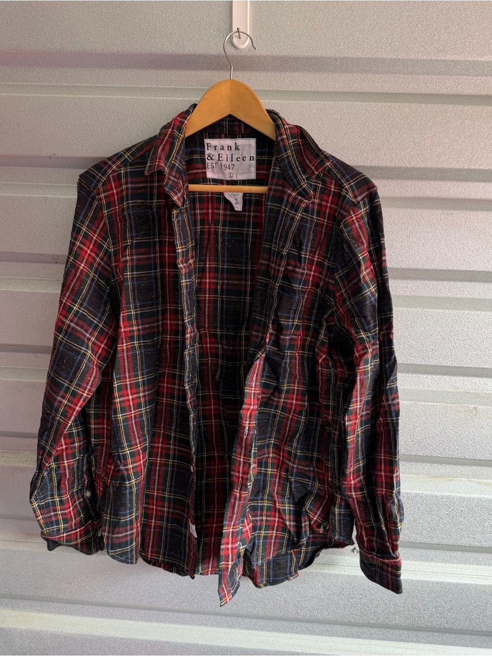 Frank and Eileen “Eileen” plaid